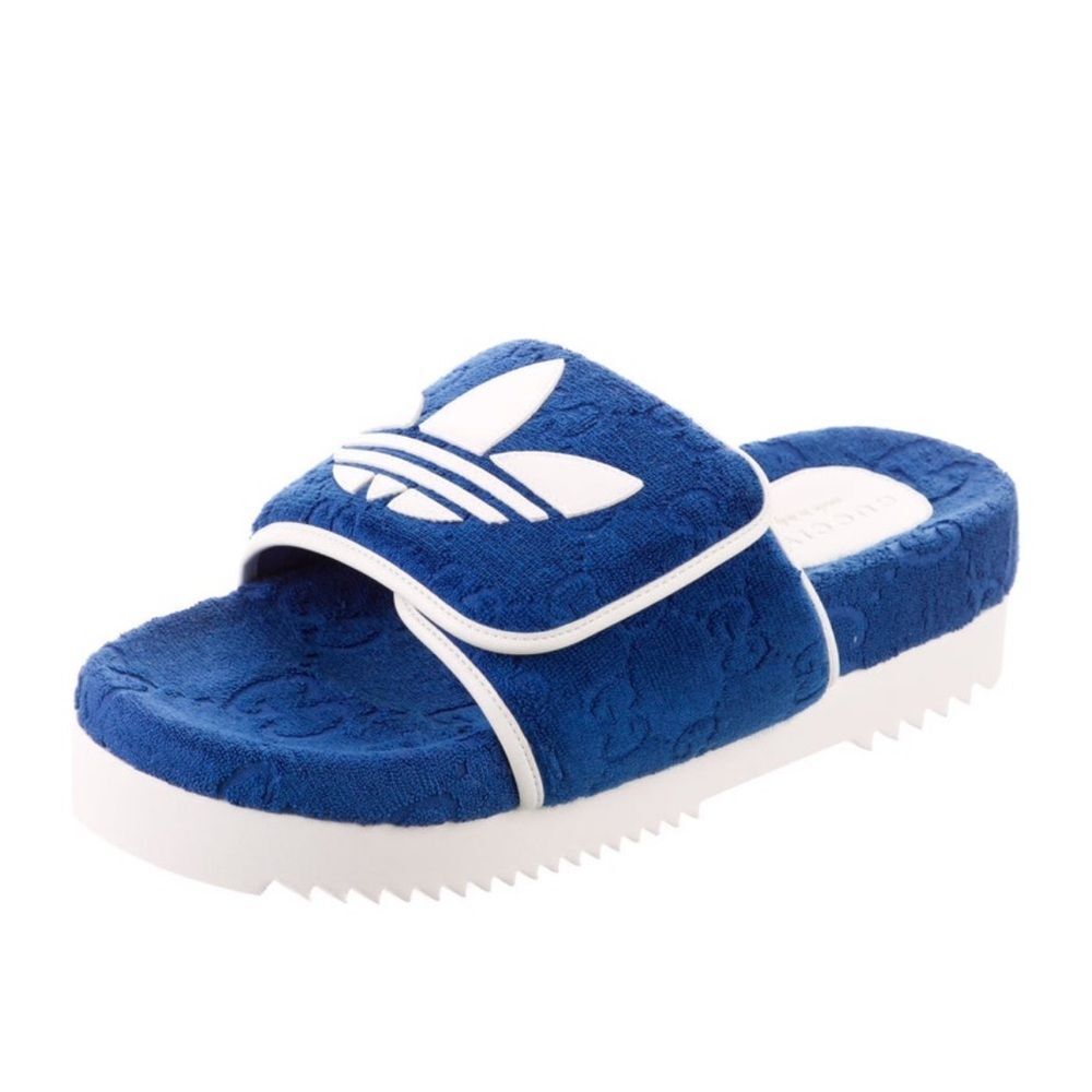 Gucci x Adidas Logo Slides - Picture 4 of 7